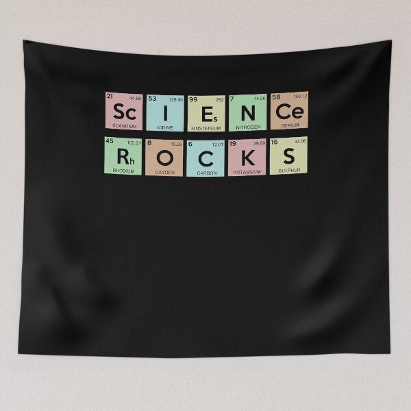 Item preview, Science Rocks Chemical Elements Funny Science Party designed and sold by teesakura90.