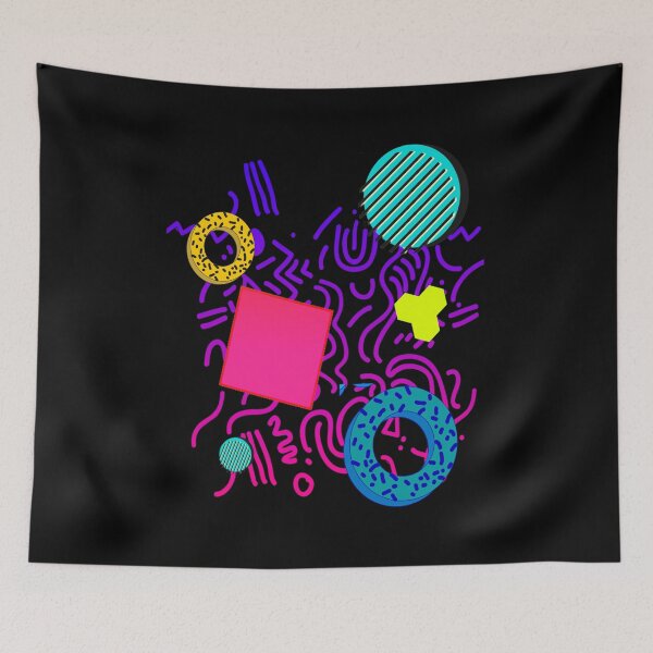 Item preview, Vaporwave Art - Memphis Style Gift Geometric 90s 80s Pattern designed and sold by Hitagivapor.