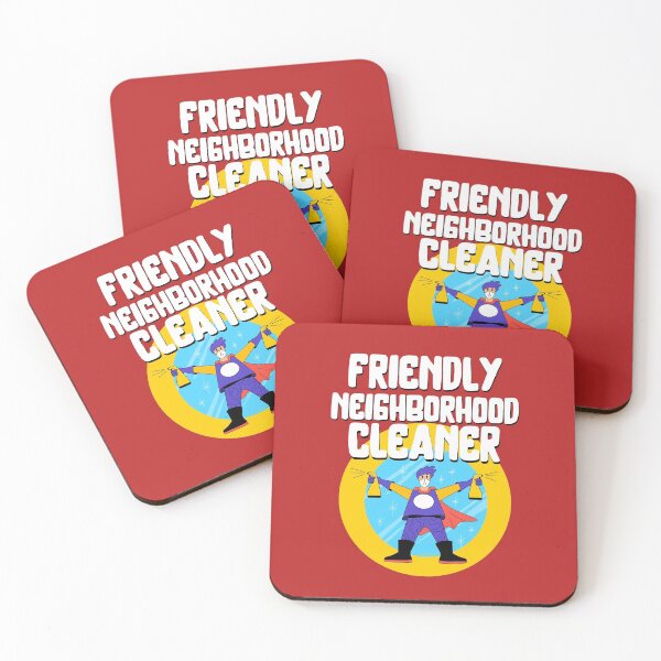 Item preview, Friendly Neighborhood Cleaner Cleaning Crew Housekeeping Fun designed and sold by SavvyCleaner.