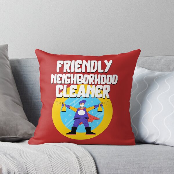 Item preview, Friendly Neighborhood Cleaner Cleaning Crew Housekeeping Fun designed and sold by SavvyCleaner.