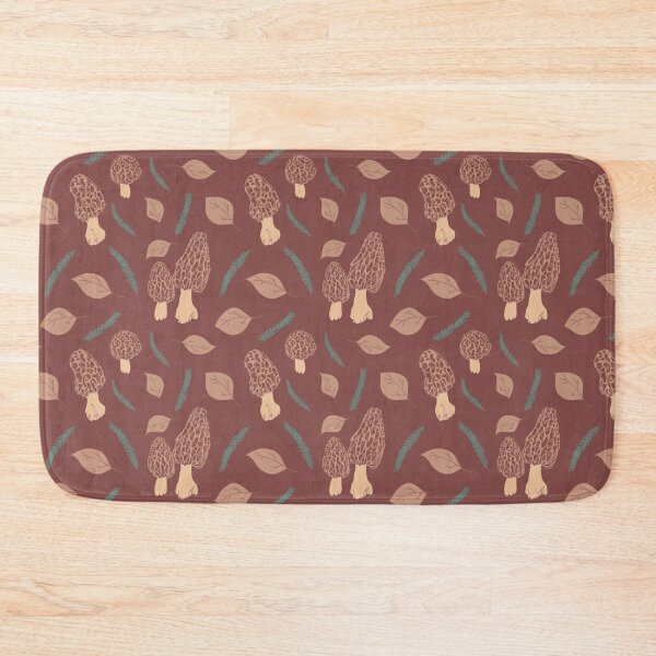 Item preview, Morel Mushroom Pattern designed and sold by RefractionArt.