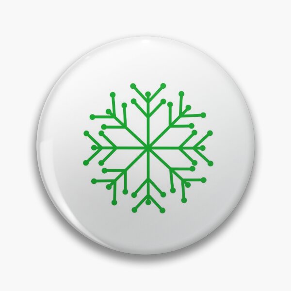 Item preview, GRiPmas Holiday Snowflake Green designed and sold by gripperz.