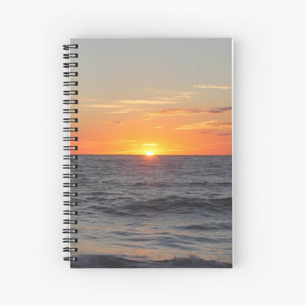 Horizon: Sun and Ocean Spiral Notebook