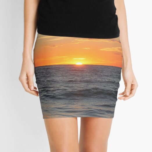 Horizon: Sun and Ocean Mini Skirt