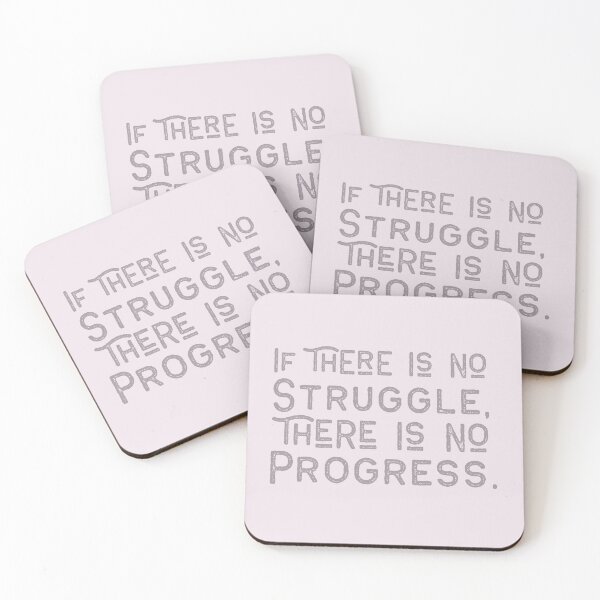 Item preview, If there is no struggle, there is no progress designed and sold by squishyrainbow.