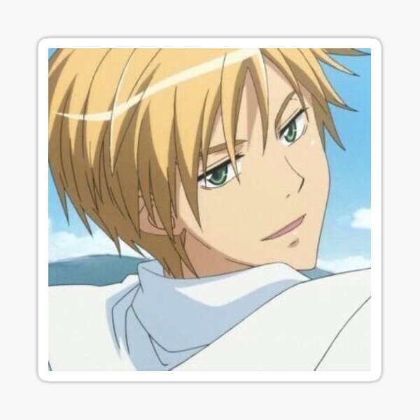 Blonde Anime Boy Stickers Redbubble
