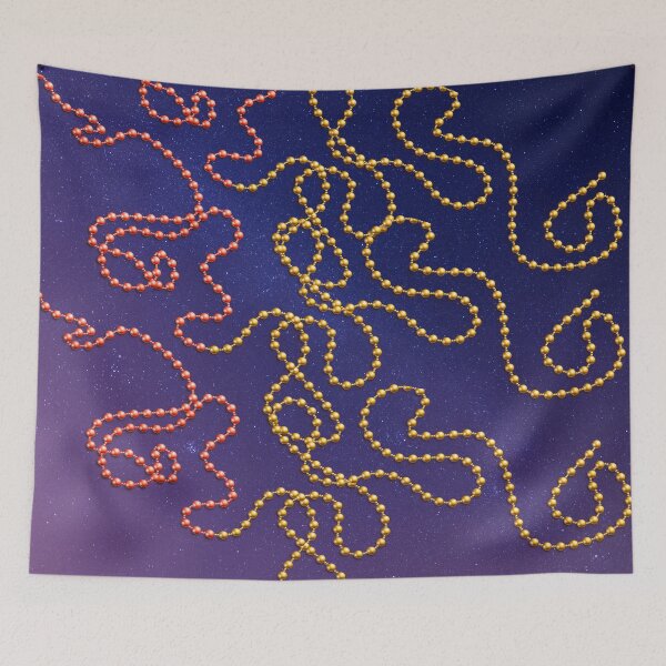 Item preview, Beads Atop a Starry Sky Diagonal designed and sold by AliCatOriginals.