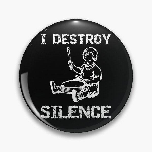 Item preview, I Destroy Silence designed and sold by ohmier.