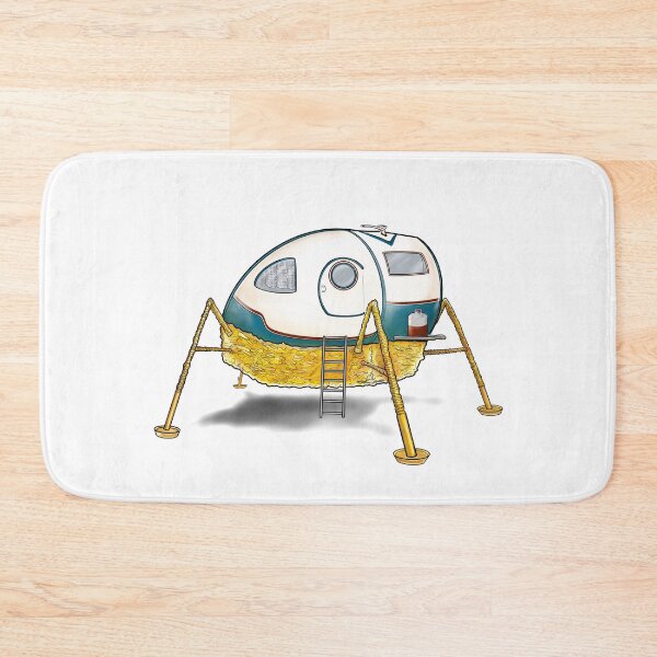 Item preview, Lunar Lander - Retro Future Camper  designed and sold by etwice.