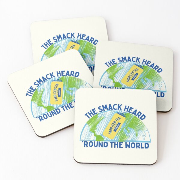 Item preview, The Smack Heard 'Round The World Hard Iced Tea Can Funny Meme designed and sold by MixedBagMerch.