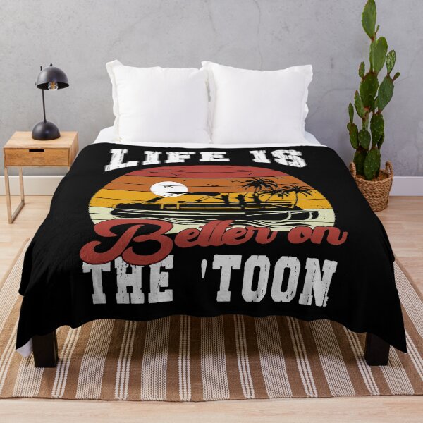 Item preview, Life Is Better On The Toon Pontoon Boat Captain Boating Gift designed and sold by mlemmlem22.