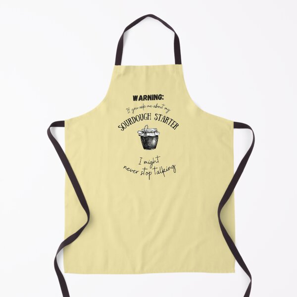 Vista previa del artículo con la obra «Si me preguntas por mi iniciador de masa madre», diseñado y vendido por AnneJoyDesigns.