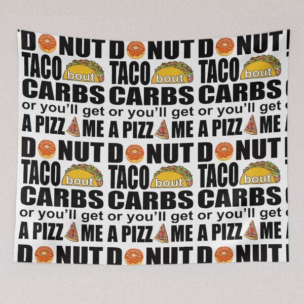 Item preview, Funny Donut, Taco , Carbs and Pizza designed and sold by lmcvinco.