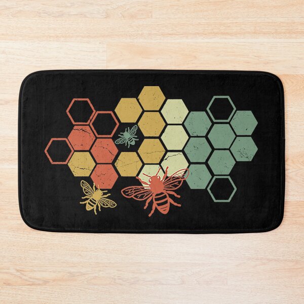 Item preview, Vintage Honeycomb Rainbow Beekeeper Beekeeping Honey designed and sold by mlemmlem22.