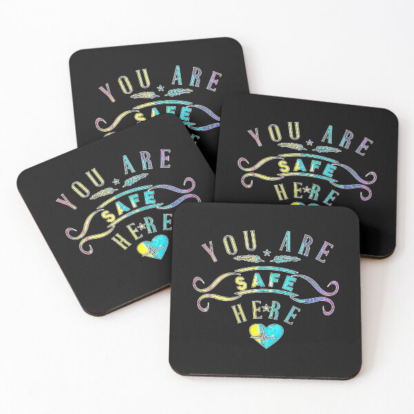 Item preview, You are safe here LGBT Space gay designed and sold by Camelot71.