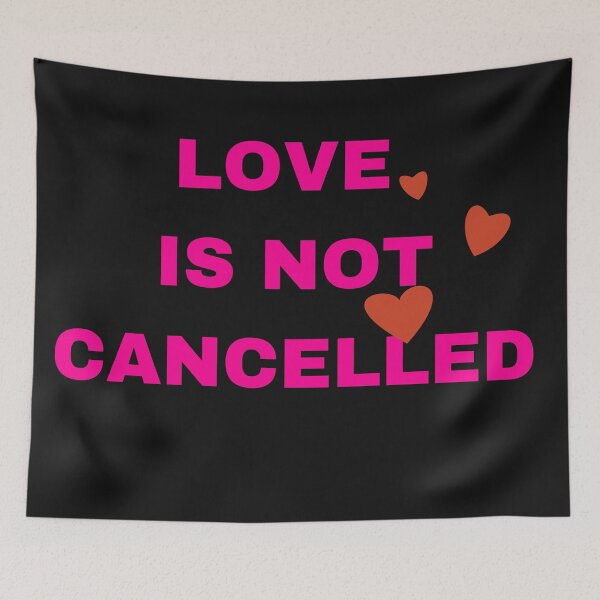 Item preview, Love Isnt Cancelled designed and sold by morrismorgan.