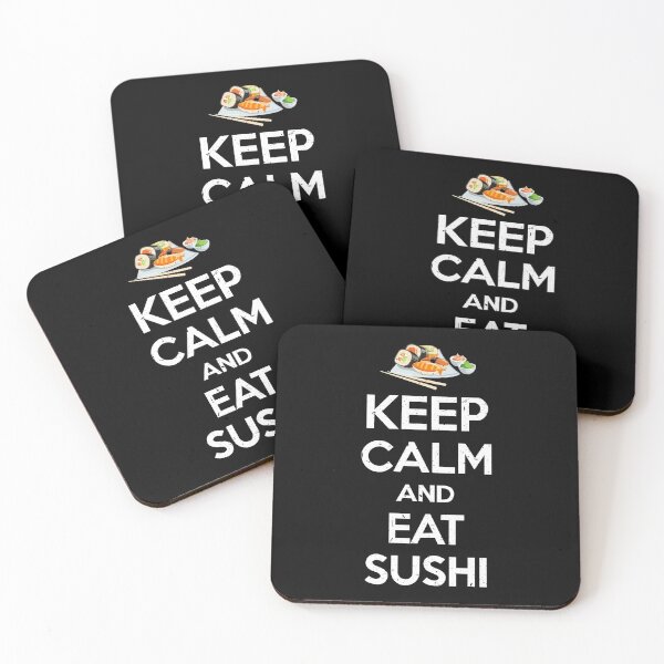 Item preview, Keep Calm And Love Sushi designed and sold by DialInsignia.