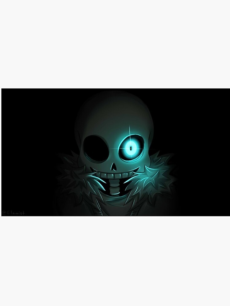 Undertale Sans Blue Eye Greeting Card By Gamasuntra Redbubble