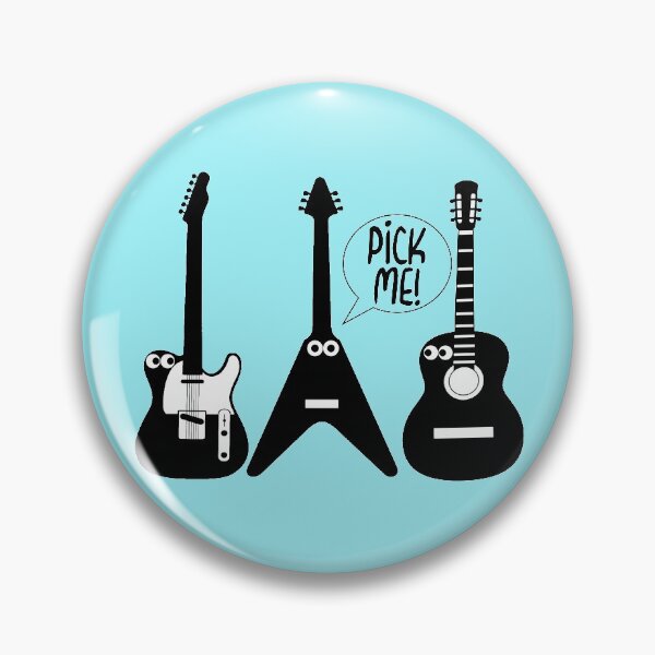 Item preview, Pick Me Funny Guitar designed and sold by Timeforplay.