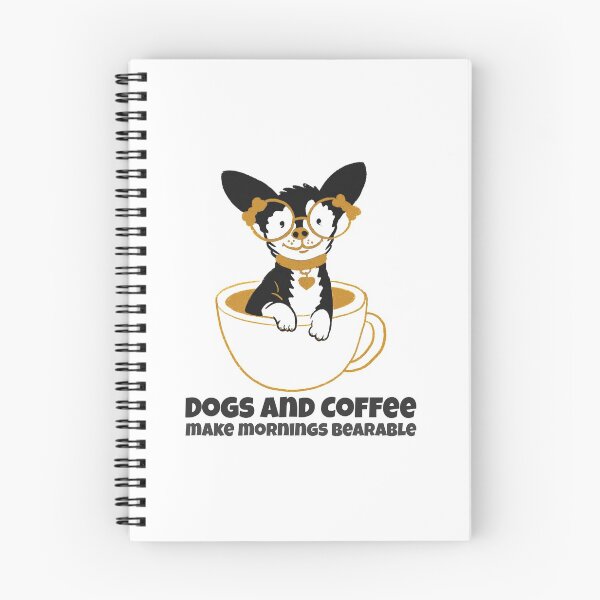 Item preview, Dogs and Coffee Make Mornings Bearable designed and sold by TAPDesigns.