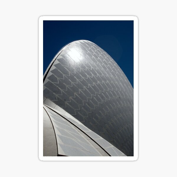 Shark Fin Architecture Sticker