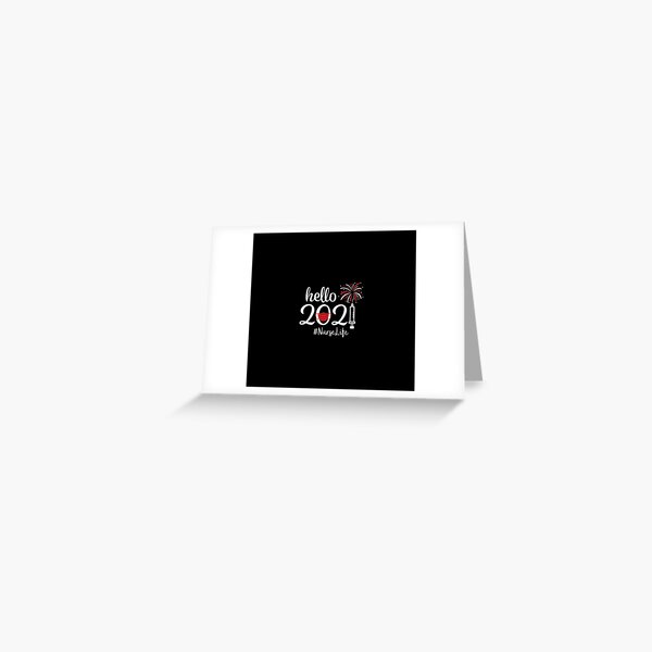 Item preview, Hello 2021 Nurse Life designed and sold by parrishherrera.
