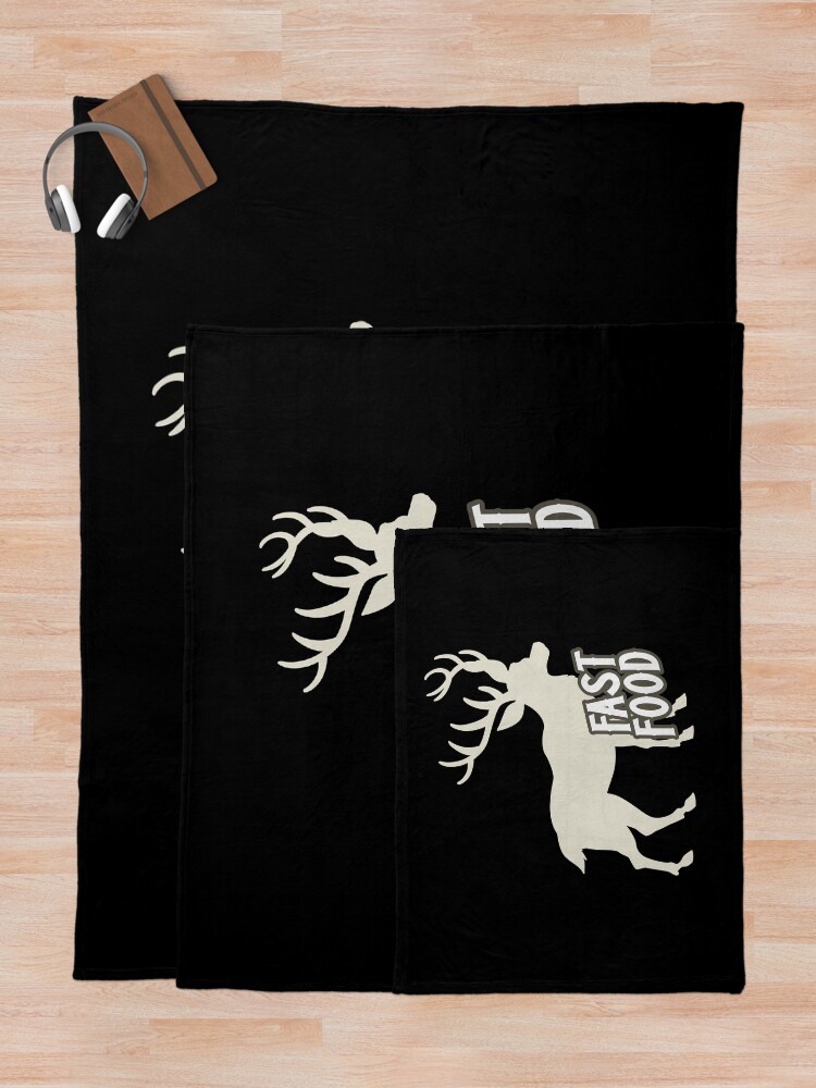 Thumbnail 5 of 6, Throw Blanket, Fast Food designed and sold by MikesPoD.