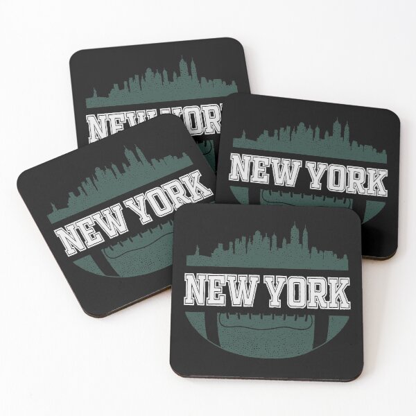 Item preview, Retro Jets Football Fan Vintage New York City Skyline designed and sold by pixeljamz.