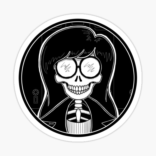 Daria (Stack's Skull Sunday) Sticker