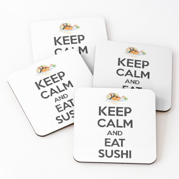 Item preview, Keep Calm And Love Sushi designed and sold by DialInsignia.