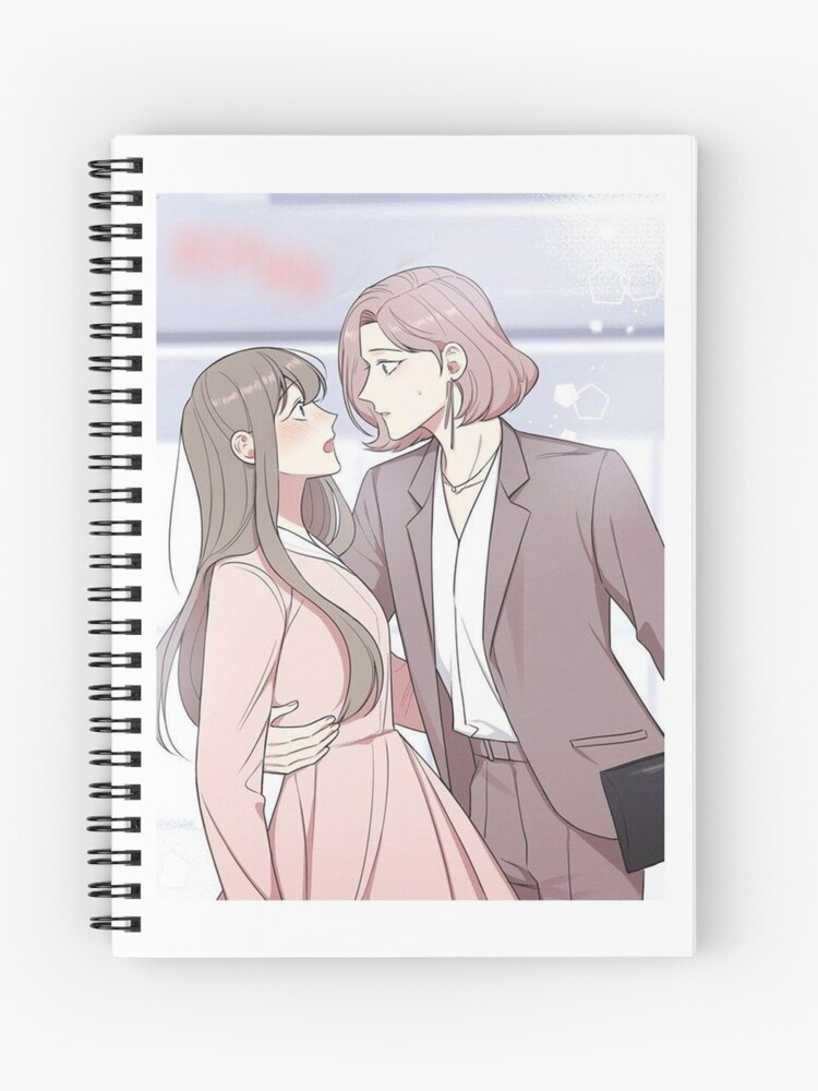 Love Manhwa Cherry Blossoms After Winter Characters Spiral Notebook For Sale By Collenjoel5 Redbubble