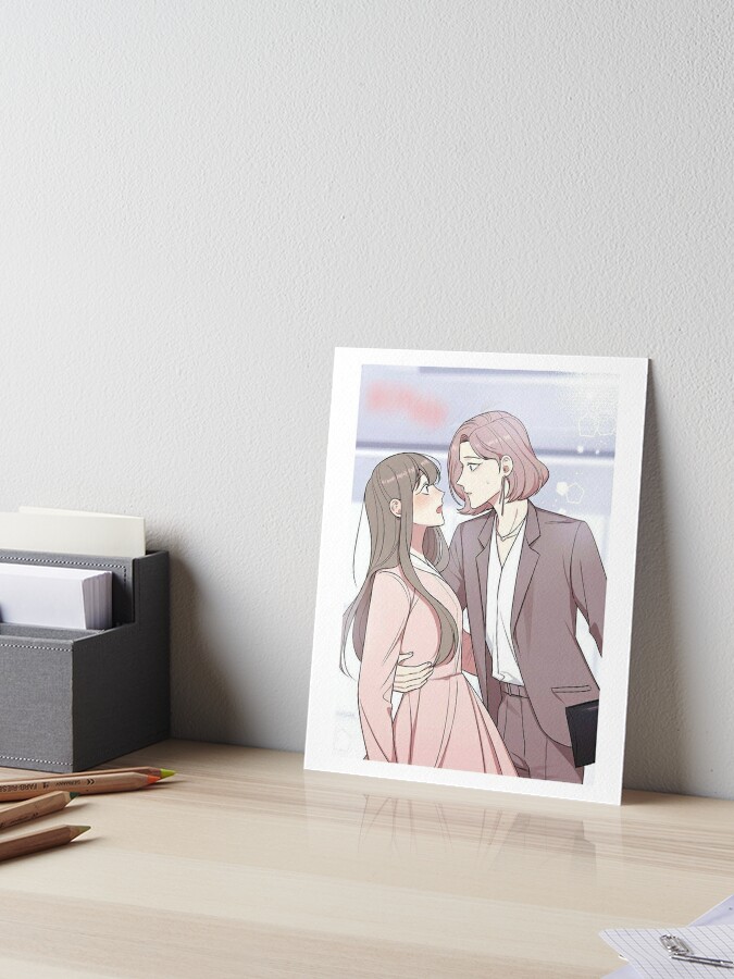 Love Manhwa Cherry Blossoms After Winter Characters Art Board Print For Sale By Collenjoel5 Redbubble