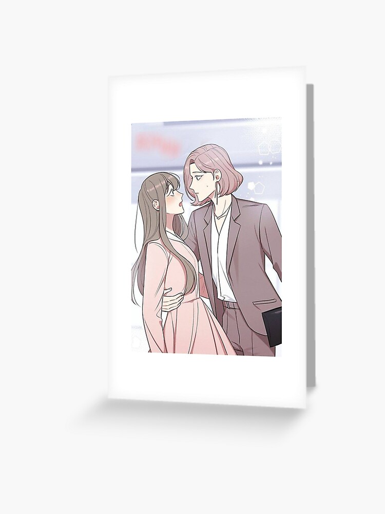 Love Manhwa Cherry Blossoms After Winter Characters Greeting Card For Sale By Collenjoel5 Redbubble