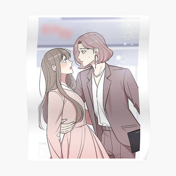 Love Manhwa Cherry Blossoms After Winter Characters Poster By Collenjoel5 Redbubble