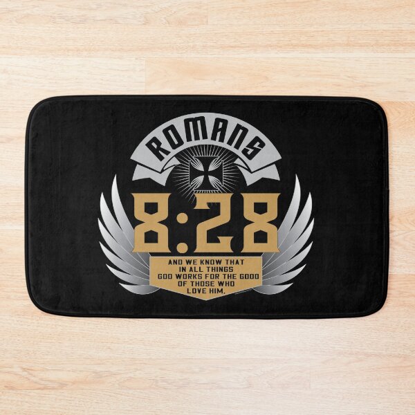 Item preview, Romans 8:28 Biker Style Winged designed and sold by Michael Cotto.