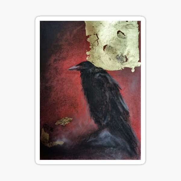 The raven king Sticker