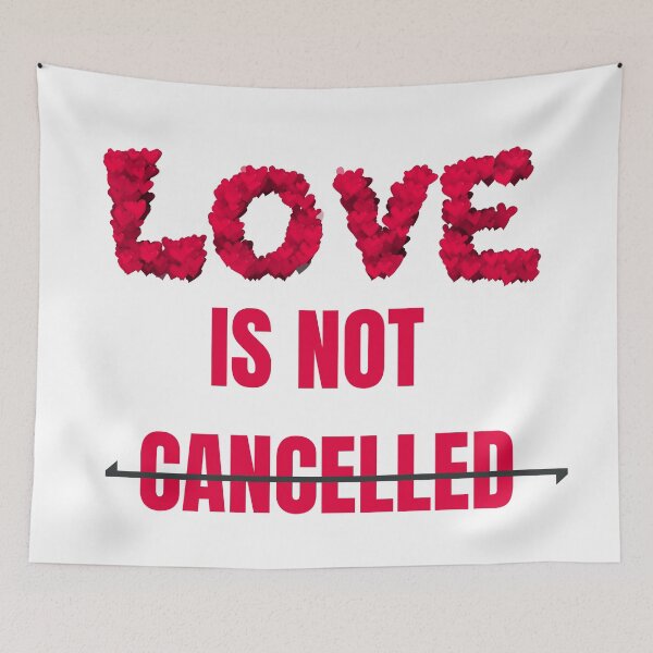 Item preview, Love Isnt Cancelled designed and sold by morrismorgan.
