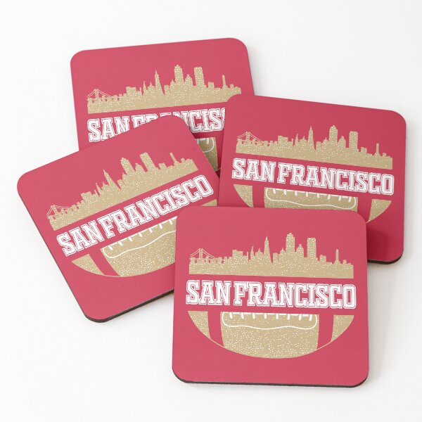 Item preview, Retro 49ers Football Fan Vintage San Francisco Skyline designed and sold by pixeljamz.