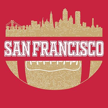  Retro San Francisco California Skyline Hoodie : Sports