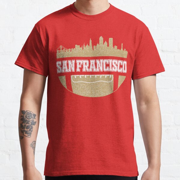 Official San Francisco Skyline Socks for 49ers Fans - Fan Gear