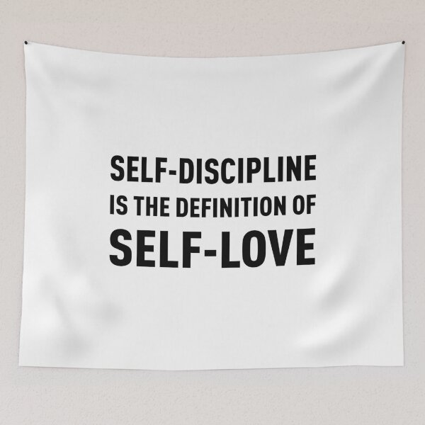 Item preview, Self-Discipline is the definition of Self-Love designed and sold by FilipeFerreira.