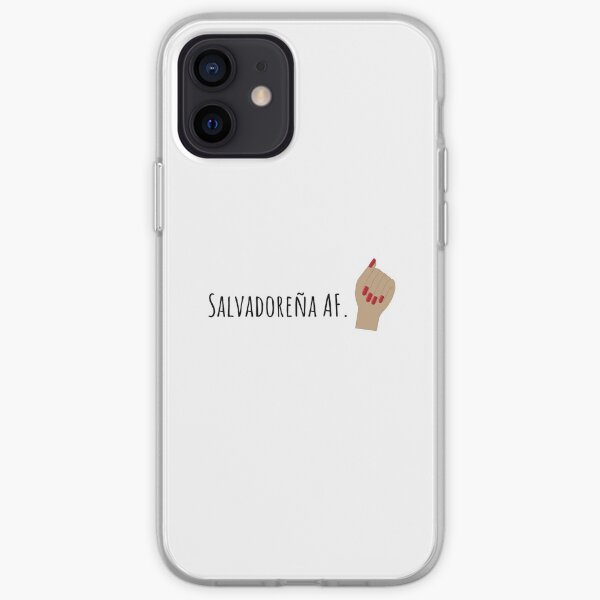 Salvadoreña AF. iPhone Soft Case