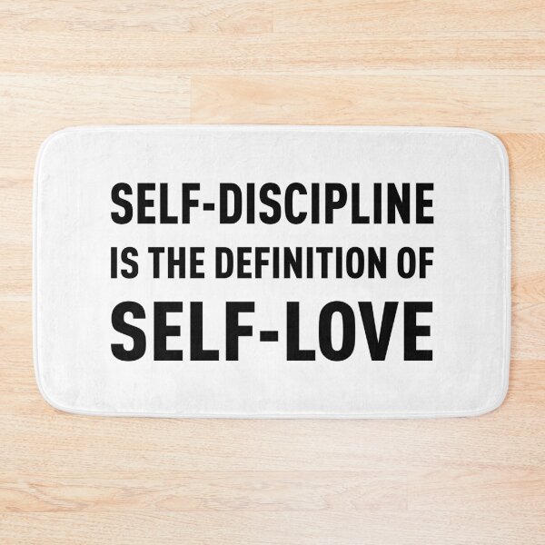 Item preview, Self-Discipline is the definition of Self-Love designed and sold by FilipeFerreira.