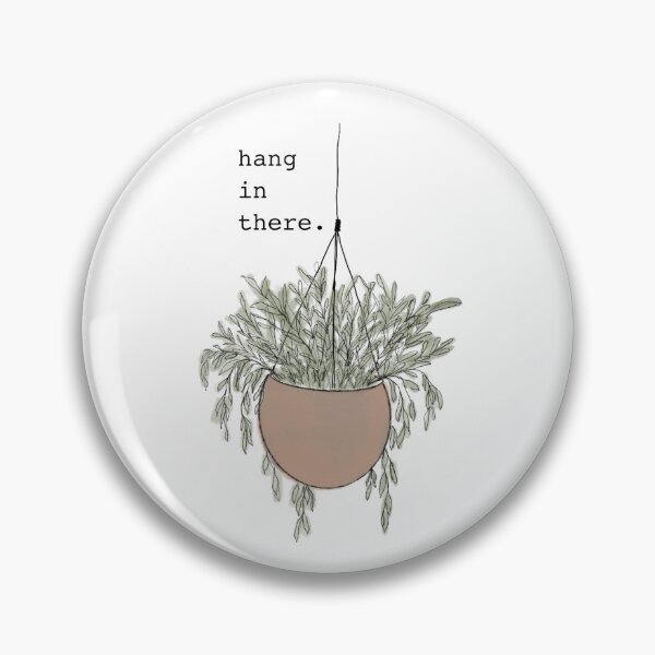 Item preview, 'Hang in there' Hanging Plant designed and sold by Suh44.
