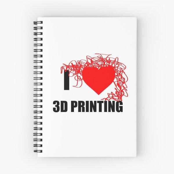 Item preview, I Heart 3D Printing!... when it works (black text) designed and sold by Vykarius83.