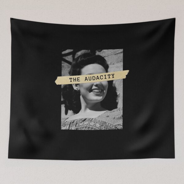 Item preview, The Audacity - a Quote from a Female Streamer designed and sold by SocialStreet.