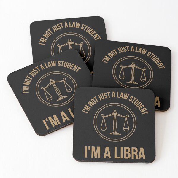 Item preview, I'm Not Just A Law Student, I'm A Libra designed and sold by TeePartyHost.