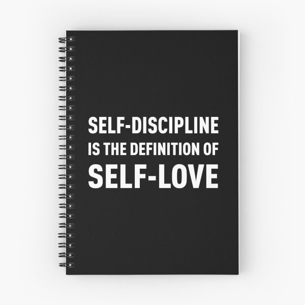 Item preview, Self-Discipline is the definition of Self-Love (White) designed and sold by FilipeFerreira.