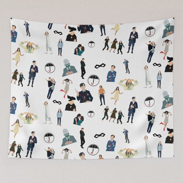 Item preview, Umbrella Academy Pattern designed and sold by RockyCreekArt.