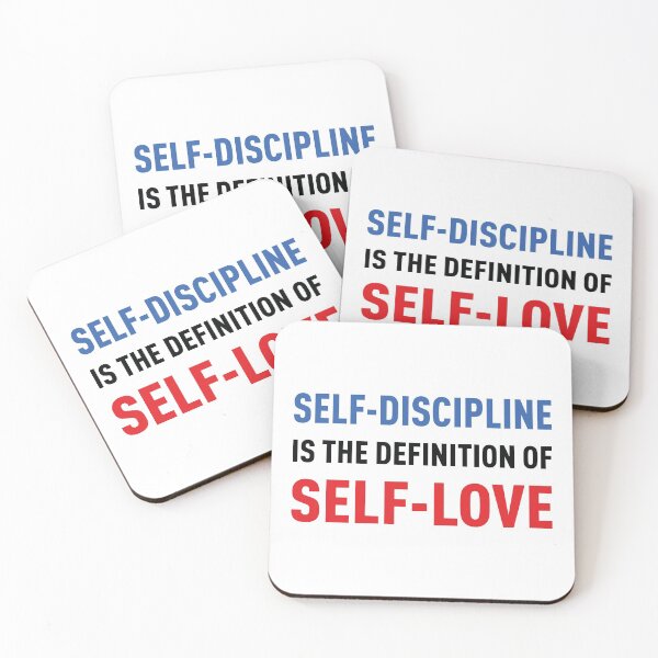 Item preview, Self-Discipline is the definition of Self-Love (Colors) designed and sold by FilipeFerreira.